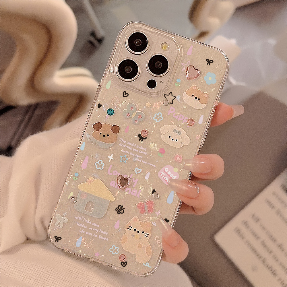 Cute Cartoon Puppy Shell Patte - Shelly ulasan dan harga