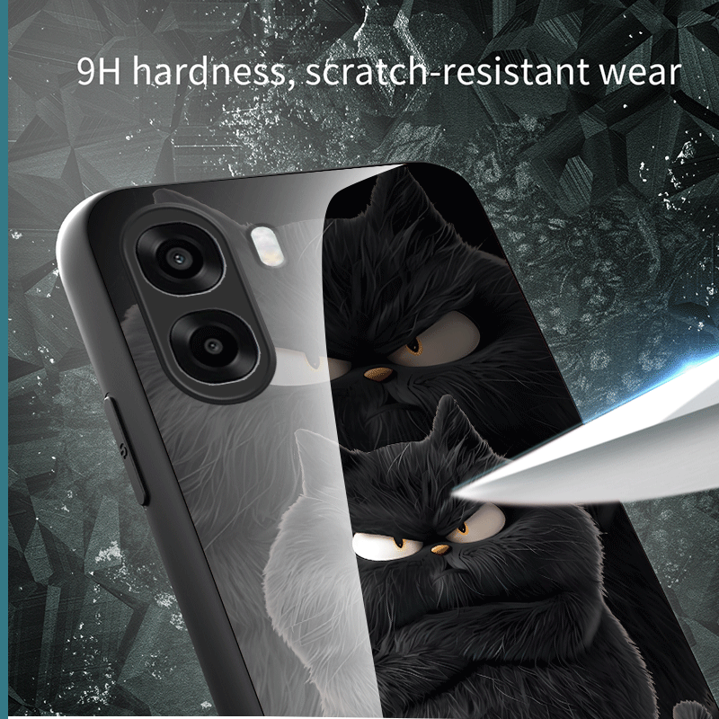 Hard Tempered Glass Case For O - Shelly ulasan dan harga
