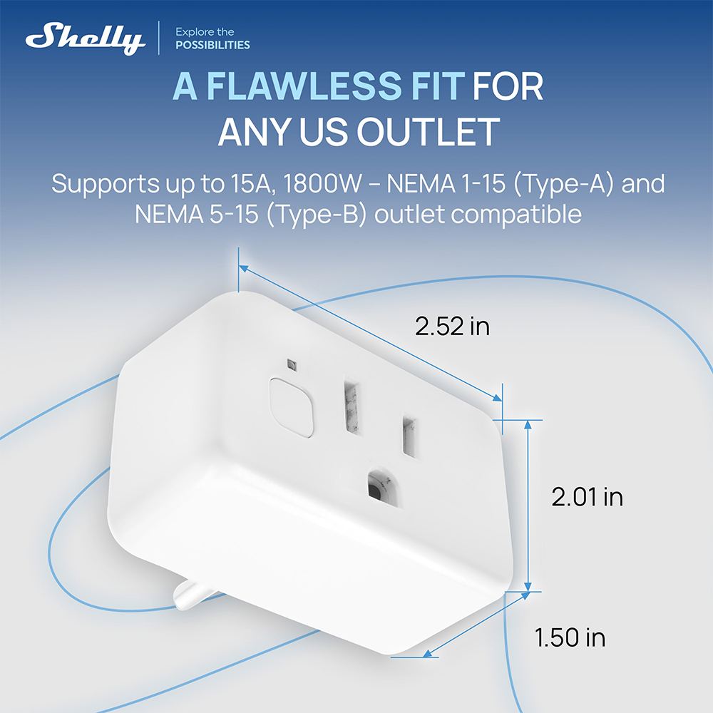 Shelly Plug US Gen4 Zigbee Cer - Shelly Plug ulasan dan harga