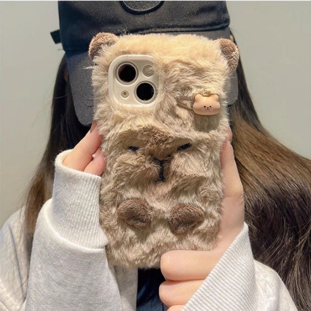 Luxury Capybara Fluffy Fur Pho - Shelly ulasan dan harga
