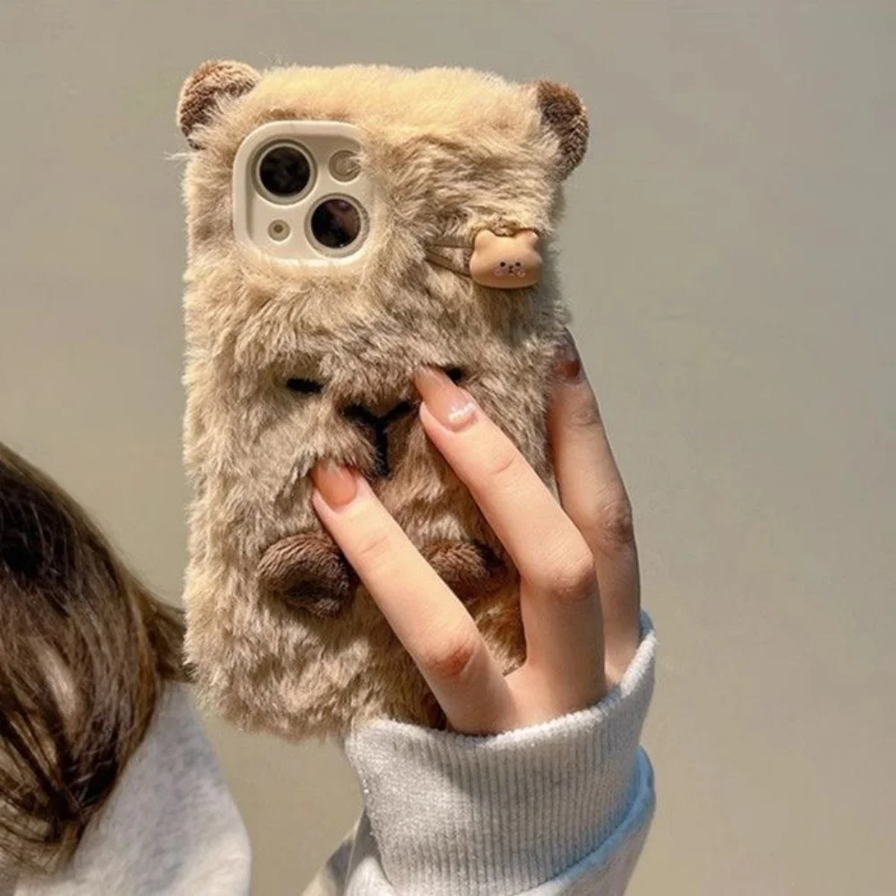 Luxury Capybara Fluffy Fur Pho - Shelly ulasan dan harga