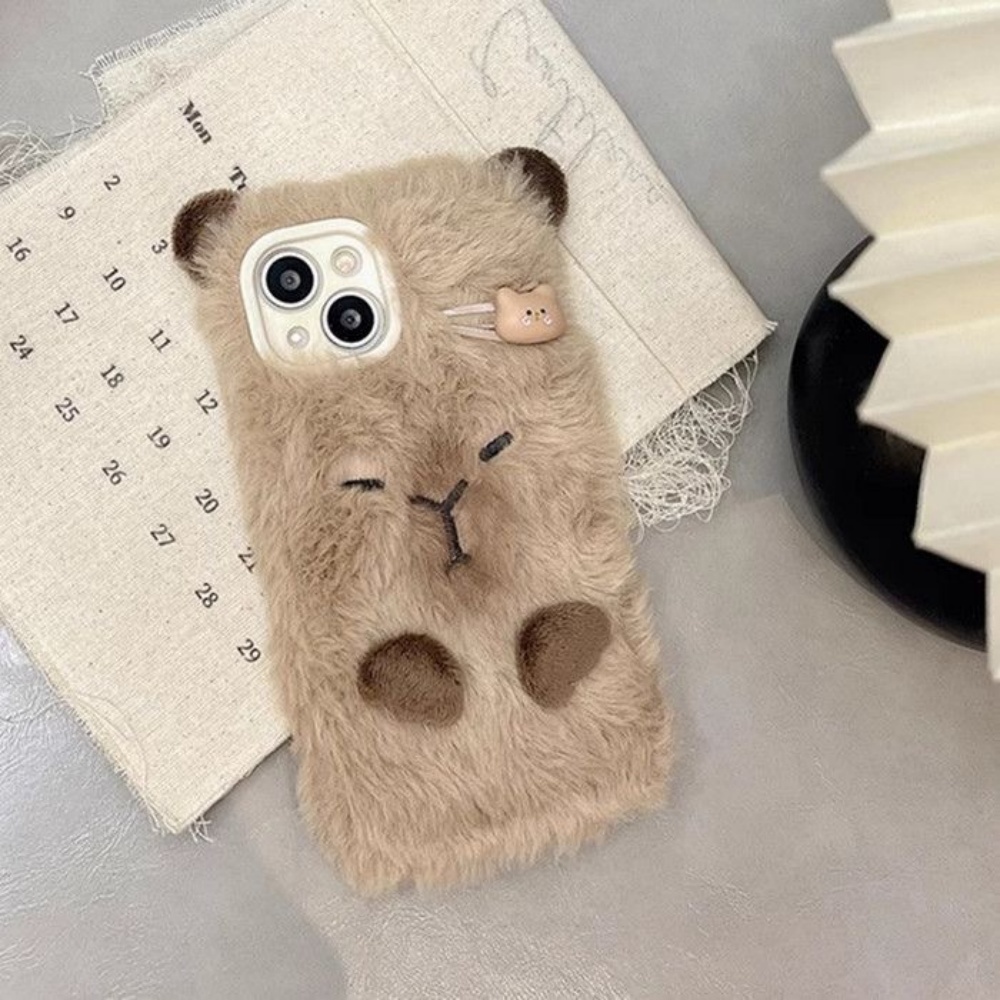 Luxury Capybara Fluffy Fur Pho - Shelly ulasan dan harga