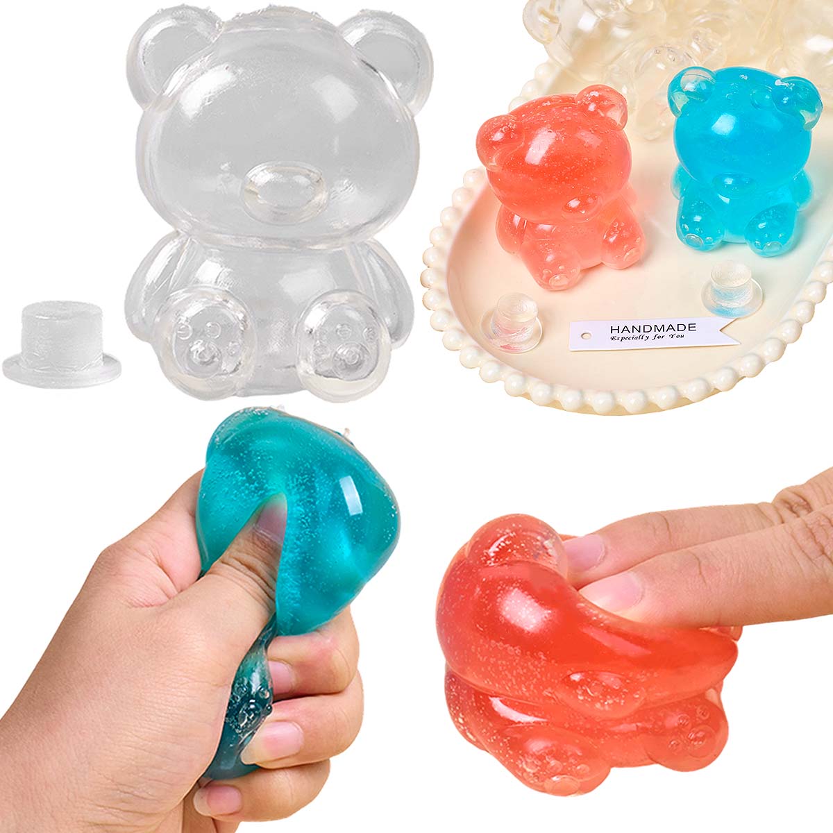 Cute Bear TPR Empty Ball Shell - Shelly Plug ulasan dan harga