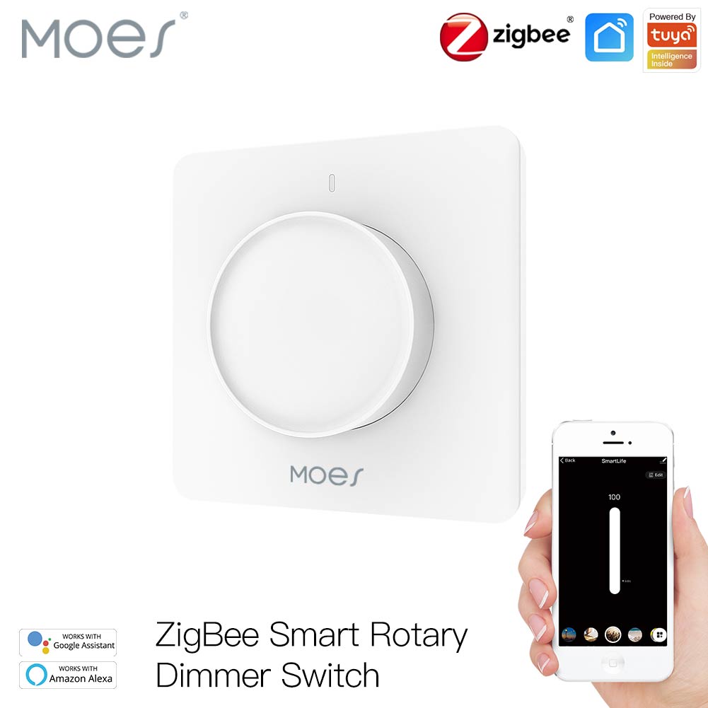 MOES Tuya Zigbee Smart Rotary  - Smart Relay Tuya ulasan dan harga