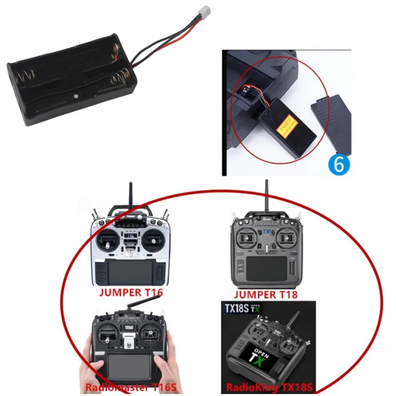 RadioMaster TX16S 2S 18650 Bat - Shelly Plug ulasan dan harga