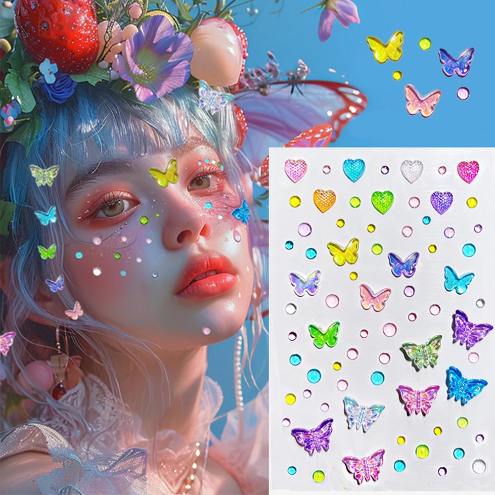 Crystal Rhinestone Butterfly G - Shelly ulasan dan harga