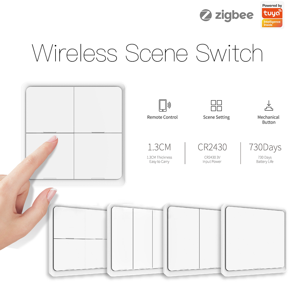 MOES 4 Gang Tuya Zigbee2MQTT W - Sonoff Basic ulasan dan harga