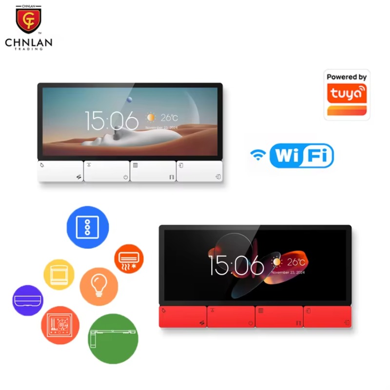 New F5 6 Inch WiFi Tuya Multi- - Tuya Smart ulasan dan harga
