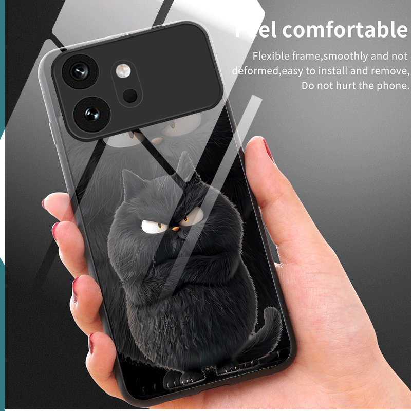 Hard Tempered Glass Case For H - Shelly ulasan dan harga