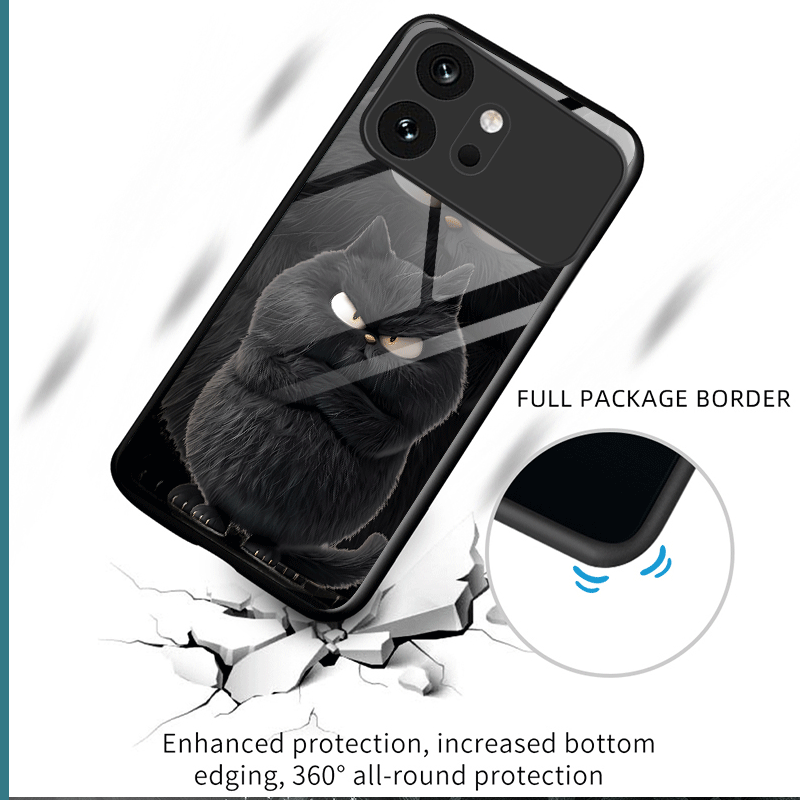 Hard Tempered Glass Case For H - Shelly ulasan dan harga