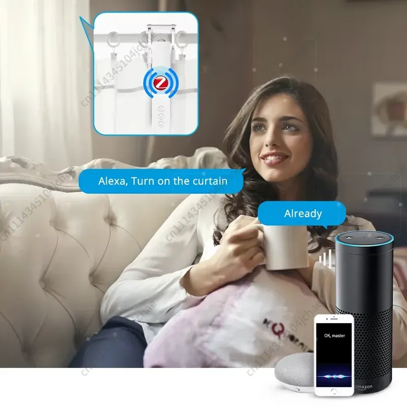 EE Tuya Zigbee Smart Curtain D - Tuya Smart ulasan dan harga