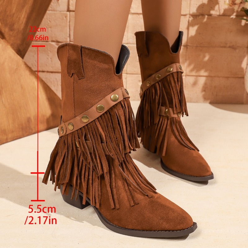 Vintage Tassel Trousers Bootie - Tasmota ulasan dan harga